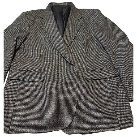 Men's Haggar Clothing Co. Suit Jacket Check Pattern Polyester Size XL/XXL (READ) - Picture 16 of 16